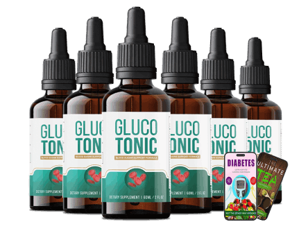 GlucoTonic 6 Bottle